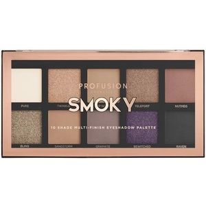 Profusion - Eyeshadow 10 Shade Palette Smoky - Oogschaduw - 103 g
