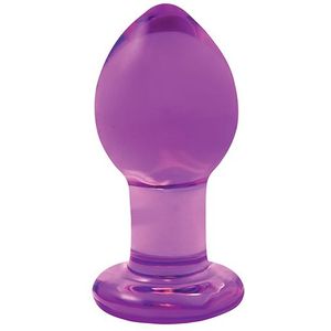 Ns Novelties-Crystal Medium Purple-Plug