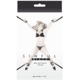 NS Novelties - Sinful - zwart - bedsteunriem