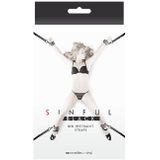 NS Novelties - Bed Restraint Straps - Bondage / SM Restraints Zwart