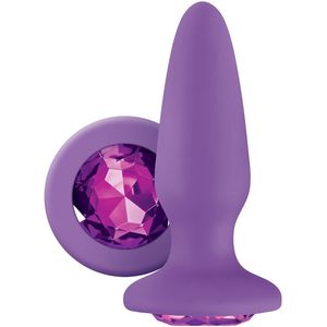 NS Novelties Glams Buttplug paars One Size