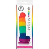 Realistische Dildo Colour Pride Edition - 18 cm