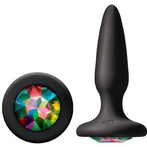 NS Novelties - Glams Mini Rainbow Gem - Anal Toys Buttplugs Meerkleurig