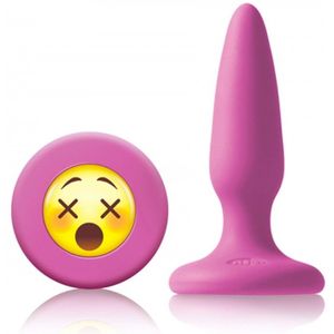 Roze Buttplug Mojis #WTF - 8.5 cm