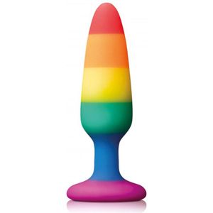 NS Novelties Plezier Plug Rainbow Small, 260 g