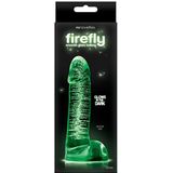 Glazen dildo glow-in-the-dark