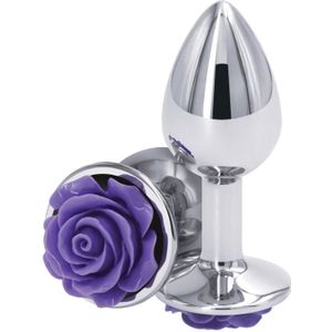 NS Novelties - Rose Buttplug Small - Anal Toys Buttplugs Paars