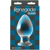 NS Novelties - Knight Glass Buttplug - Anal Toys Buttplugs Transparant