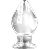 NS Novelties - Knight Glass Buttplug - Anal Toys Buttplugs Transparant