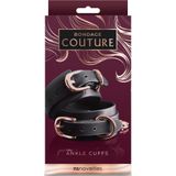 Bondageset Bondage Couture Ankle Cuffs Zwart