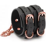 Bondageset Bondage Couture Ankle Cuffs Zwart