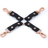 Bondageset Bondage Couture Hog Tie Zwart