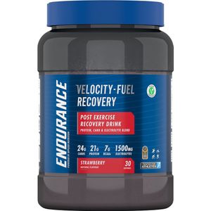 Applied Nutrition Velocity Fuel Endurance Recovery Shake - Eiwitshake Aardbei - Post Workout - 30 doseringen (1.5 kg)