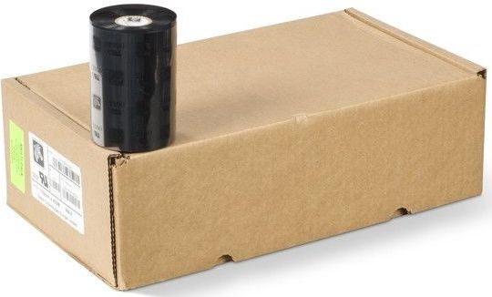 Zebra - 2100 Wax Ribbon - Zwart - 102 mm x 450 m - 12 Stuks