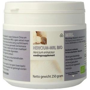 MRL Hericium lion mane poeder 250 gram