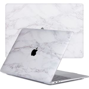 Lunso Geschikt voor MacBook Pro 15 inch (2016-2020) cover hoes - case - Marble Cosette