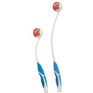 Chuckit! Pro Ball Launcher - 45 cm - Werpstok - Ballenwerper - Hondenspeelgoed - Incl. Medium Tennisbal - Kunststof - Wit/Blauw