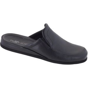 Rohde - Pantoffels - Zwart - Leer - 6607-90