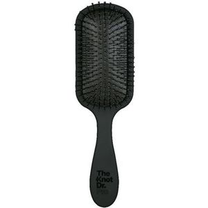 The Knot Dr. The Pro - Haarborstel - Zwart - Paddle Brush - 212 Borstelharen