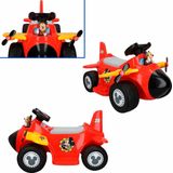 Elektrische auto voor kinderen Mickey Mouse Batterij Vliegtuigje 6 V