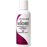 Adore - Shining Semi Permanent Hair Color - Raspberry Twist-86 - Haarverf