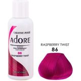 Adore - Shining Semi Permanent Hair Color - Raspberry Twist-86 - Haarverf