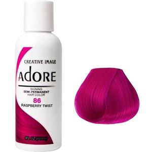 Adore - Shining Semi Permanent Hair Color - Raspberry Twist-86 - Haarverf