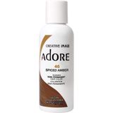 Adore Semi-permanente haarverf, glanzend, 46 barnsteen, kruidig