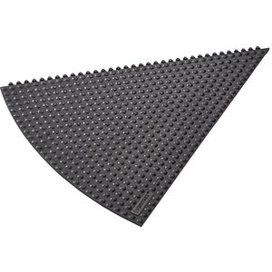 NOTRAX Vloertegel, natuurrubber met noppen 45°, breedte 910 mm, natuurrubber