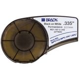 Brady M21-187-C-342 tape krimpkous zwart op wit 8,51 mm x 2,10 m (origineel)