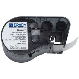 Brady M-89-427 gelamineerd vinyl labels | 38,1mm x 12,7mm x 12,7mm