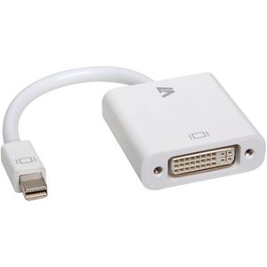 Mini DisplayPort naar DVI-Adapter V7 CBL-MD1WHT-5E  Wit