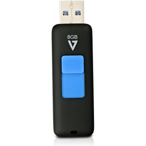 V7 8GB USB 3.0 8GB USB 3.0 Zwart USB flash drive