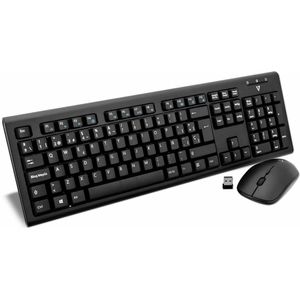 Toetsenbord en muis V7 CKW200ES Spaans QWERTY