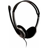 V7 HA212-2EP (Bedraad), Kantoorheadset, Zwart