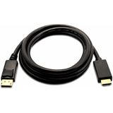 V7 Mini DisplayPort naar HDMI 2 meter zwart - Displayport-kabels (2 m, Mini DisplayPort, HDMI, Mannelijk, Koper)