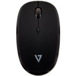 V7 - MW550BT - Muis - Zwart - Draadloos, Bluetooth, 1600 DPI, Ergonomisch