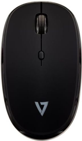 V7 - MW550BT - Muis - Zwart - Draadloos, Bluetooth, 1600 DPI, Ergonomisch