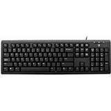 V7 - KU200GS-DE - Toetsenbord - Zwart - USB - Bedraad