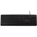 V7 - KU350ES - Toetsenbord - Zwart - Met Snoer - USB - 1,6 m Kabel