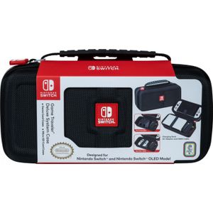 Nacon Gaming Game Traveler Deluxe Systeemkoffer (Switch OLED, Switch Lite, Switch), Andere spelaccessoires, Zwart