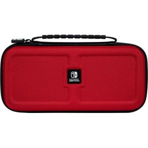 Nacon Gaming Luxe reiskoffer (Switch, Switch Lite, Switch OLED), Andere spelaccessoires, Rood