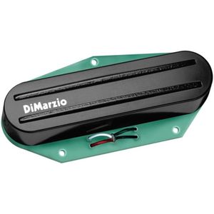 DiMarzio DP318BK Super Distortion T gitaar pickup voor Tele brug positie | Dubbel Blad Humbucker | Directe vervanging Tele brug pickup | Zwart