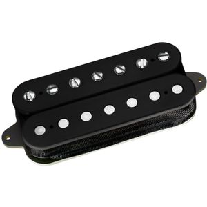 DiMarzio DP 756BK Illuminator 7 Neck Humbucker, 7 Saiten E-Gitarren Tonabnehmer, Schwarz