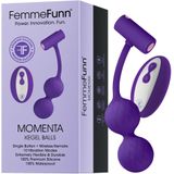 FemmeFunn - Momenta - Vibrerende kegelballen met afstandsbediening