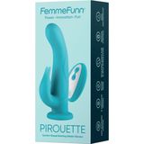 FemmeFunn - Pirouette - Roterende rabbit vibrator met zuignap