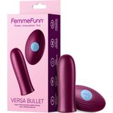 FEMMEFUNN VERSA BULLET WITH REMOTE DARK FUCHSIA