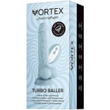 FemmeFunn - Vortex - Turbo Baller - Realistische roterende vibrator met balzak