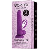 FemmeFunn - Vortex - Turbo Baller - Realistische roterende vibrator met balzak