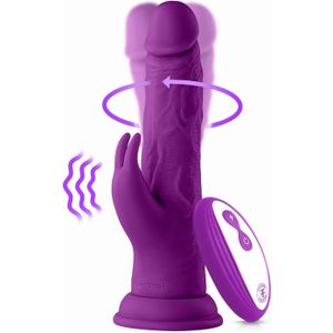 FemmeFunn - Vortex - Turbo Rabbit - Roterende realistische rabbit vibrator